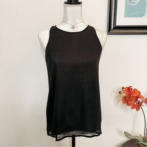 🍋 Violet + Claire •  Women’s Jewel Neck Top w/Sheer Back Detail Size M